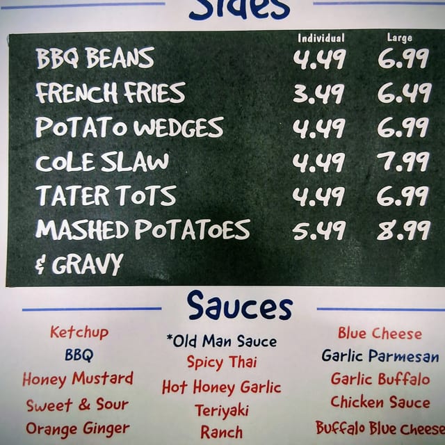 SM. French Fries   1/2 pound.