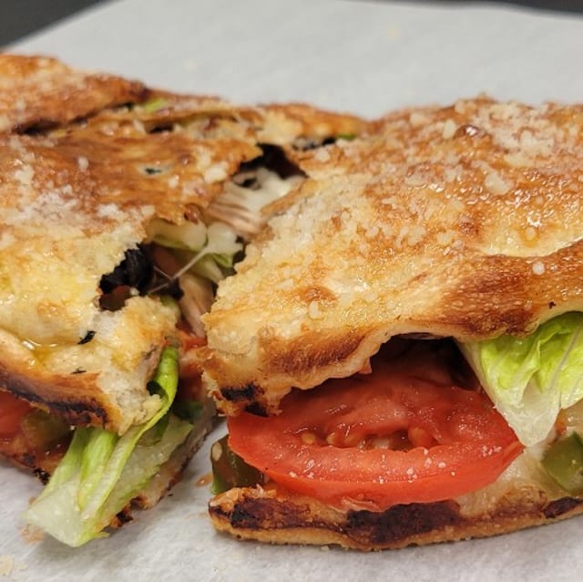 Veggie Calzone.