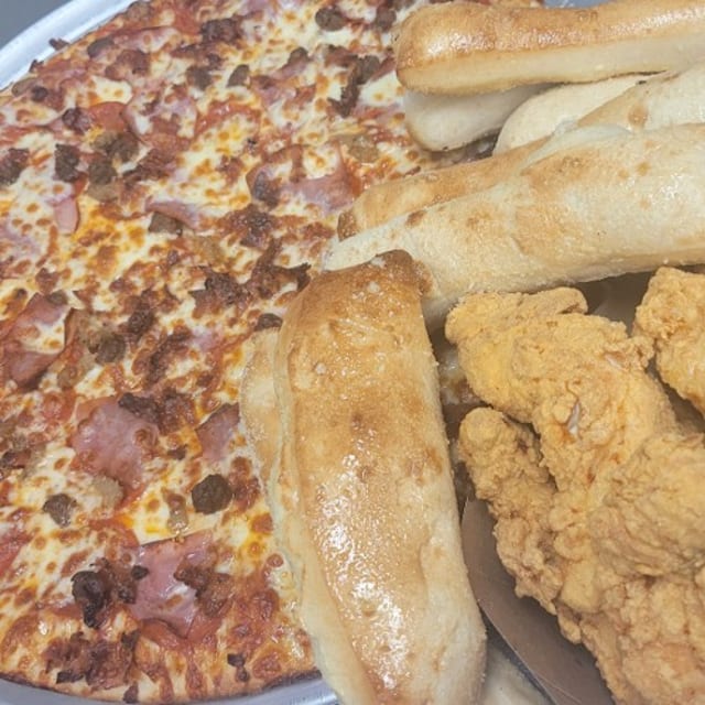 The Ultimate Family Combos (Pizza & Tenders).