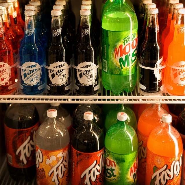 Bottled Drinks Faygo Products.