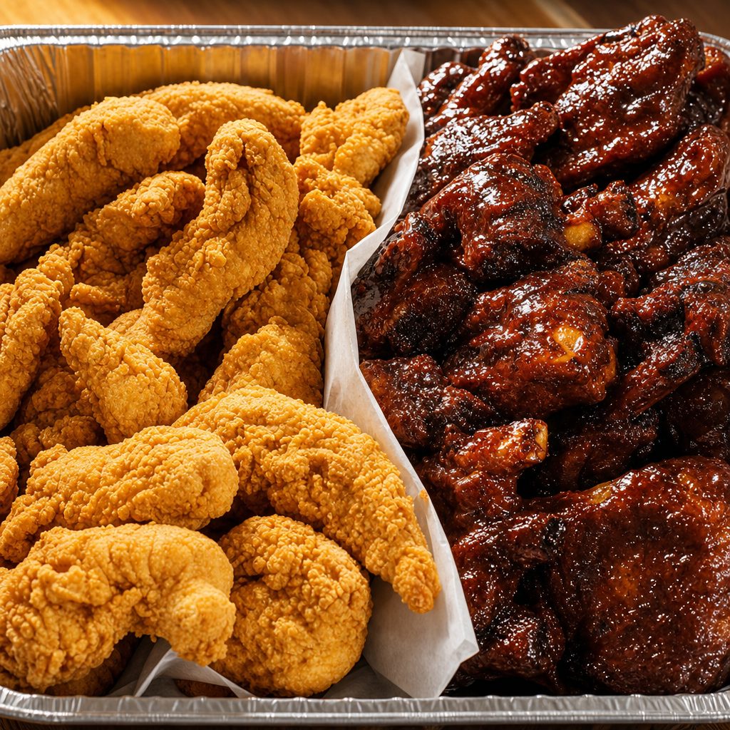 Full Rack Of BBQ Baby Back COMBO Meal.